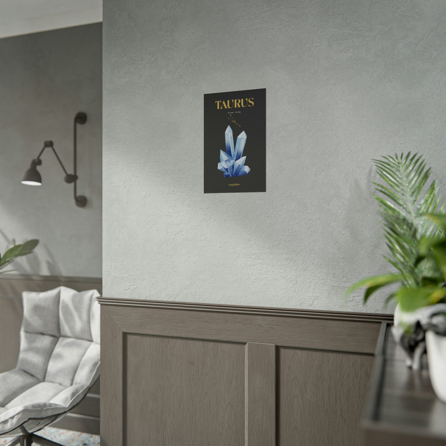 Taurus Birthstone Poster