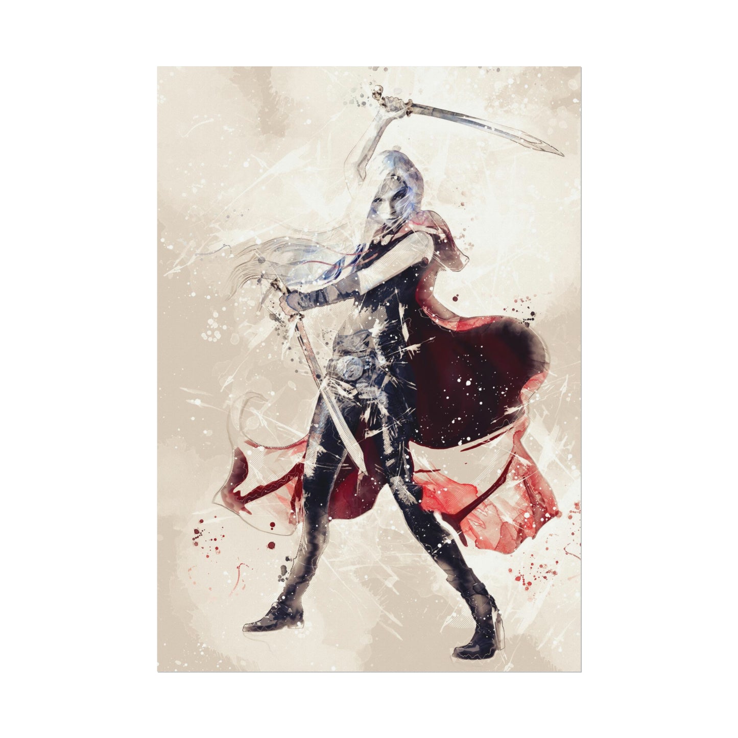 Midnight Assassin Art Poster
