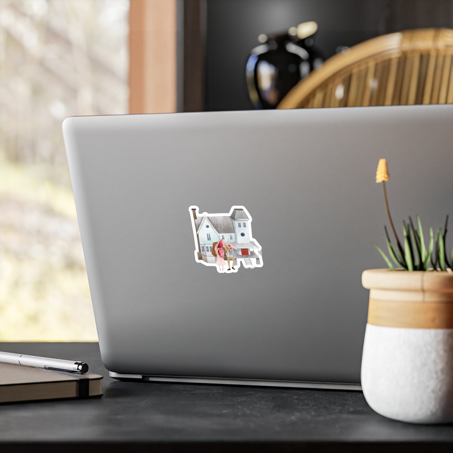 Dead Couple Home Vinyl Stickers
