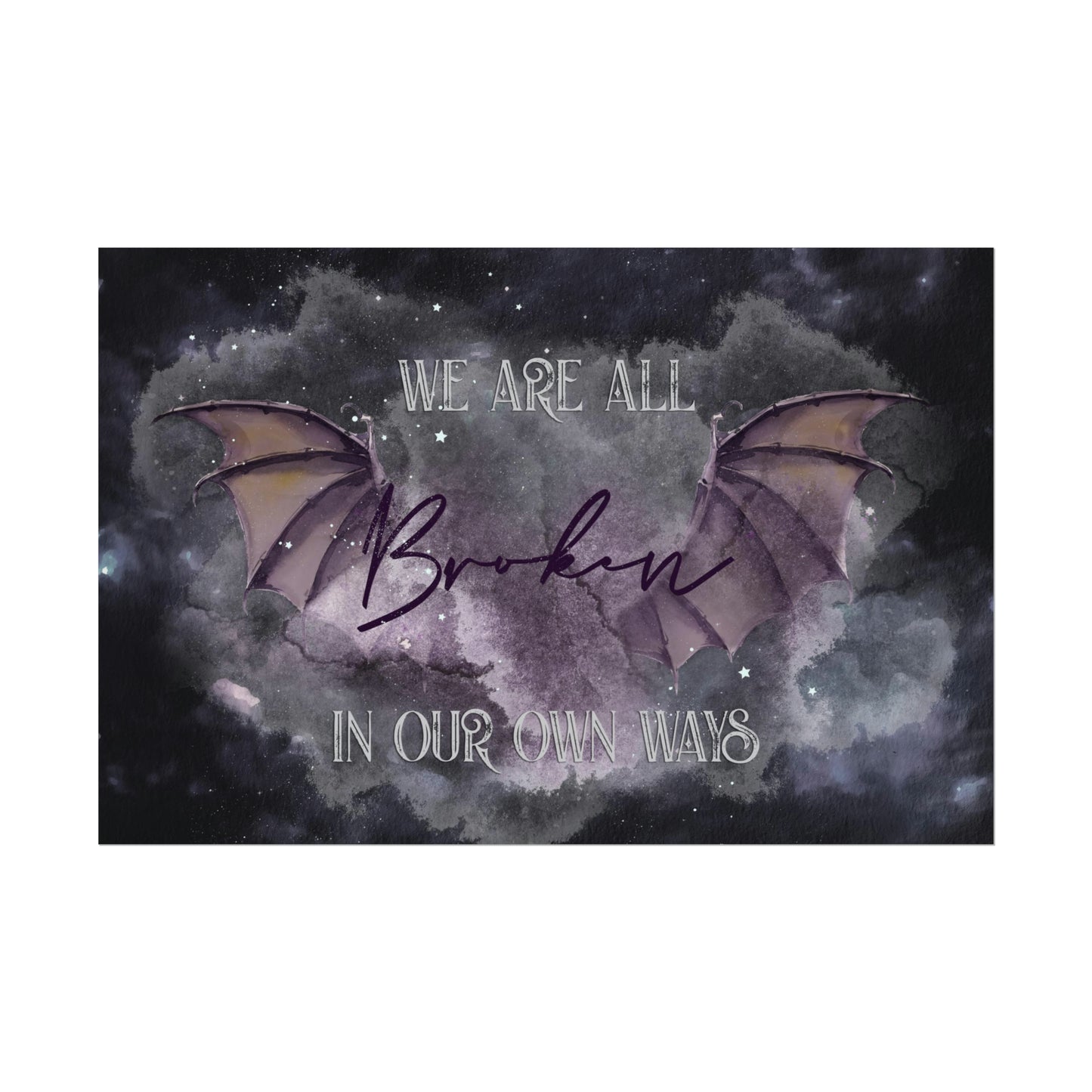 Broken Art Poster
