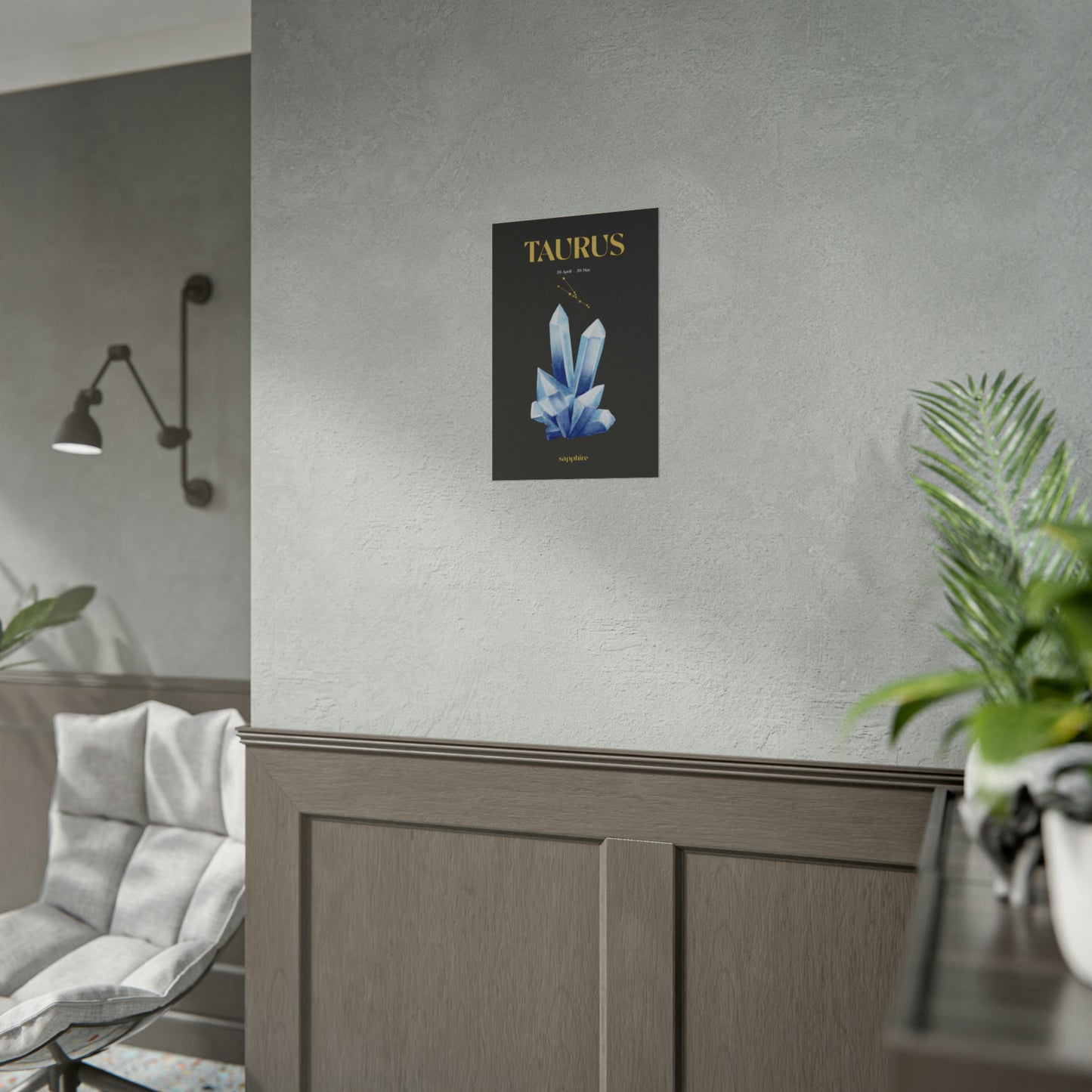 Taurus Birthstone Poster