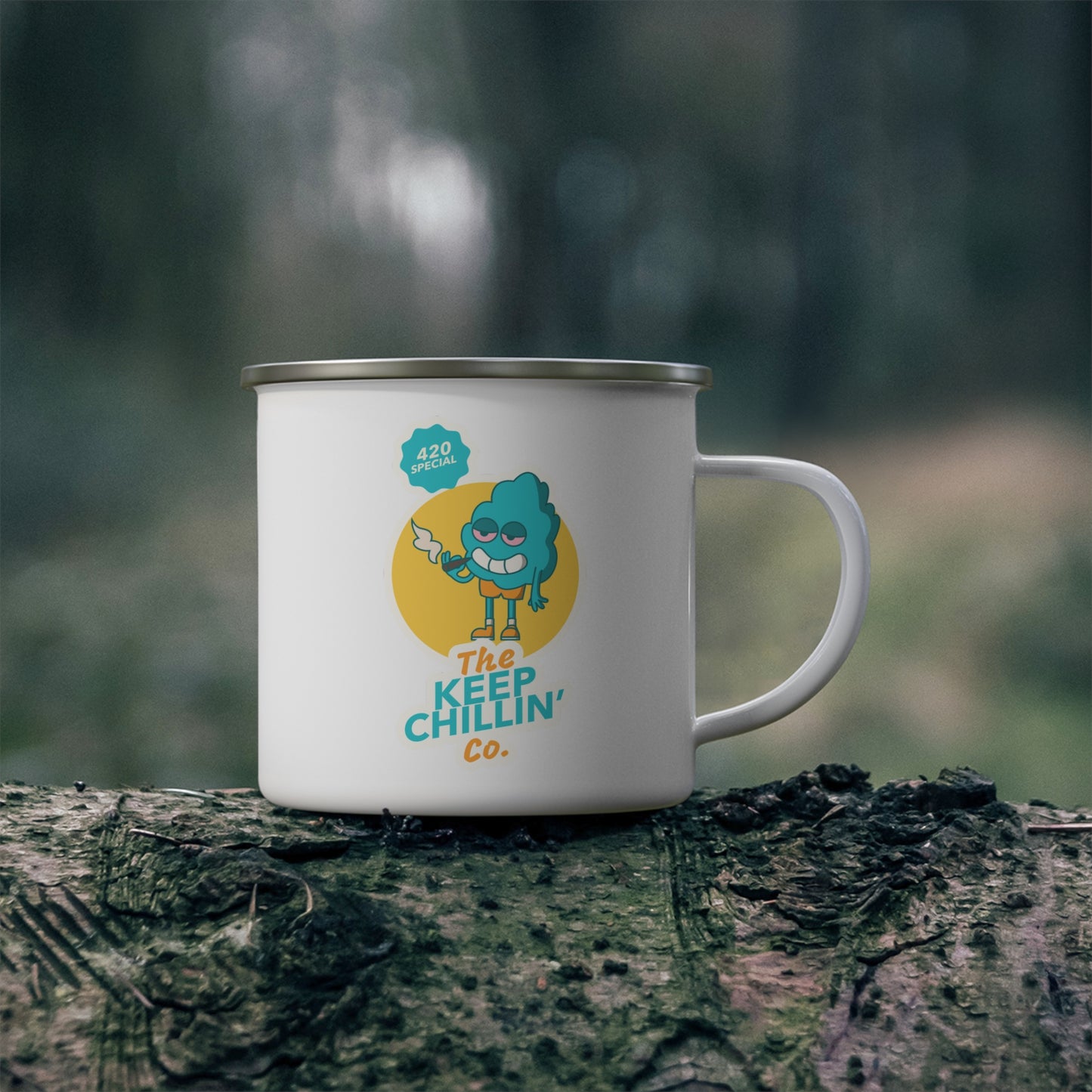 Keep Chill Enamel Mug