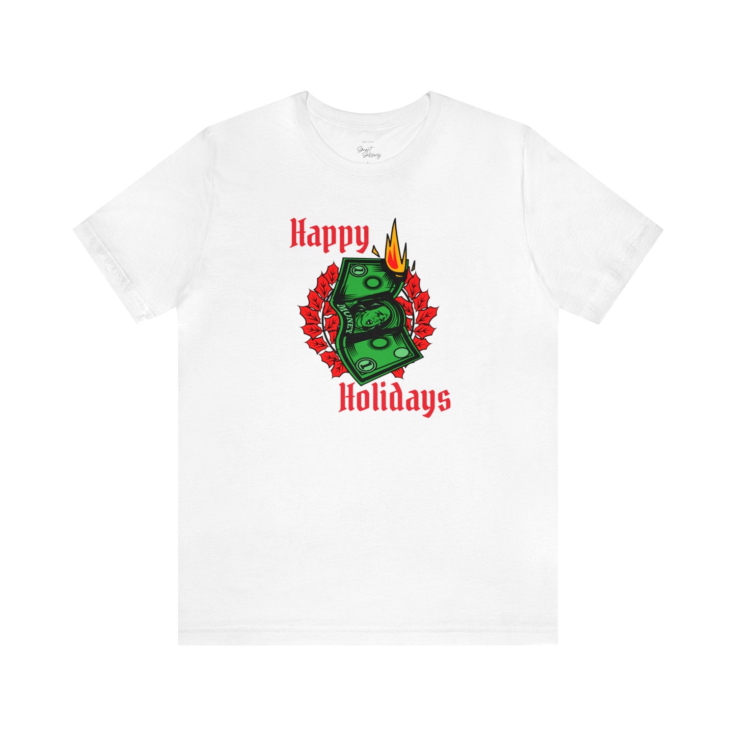 Happy Holidays Currency Tee