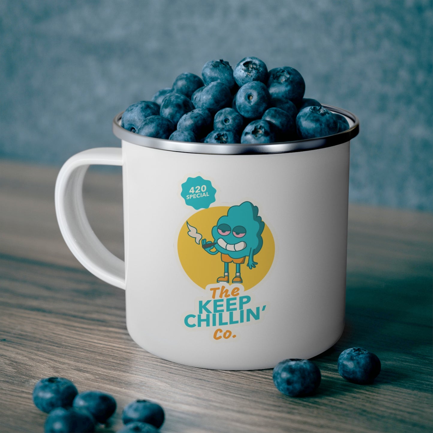 Keep Chill Enamel Mug