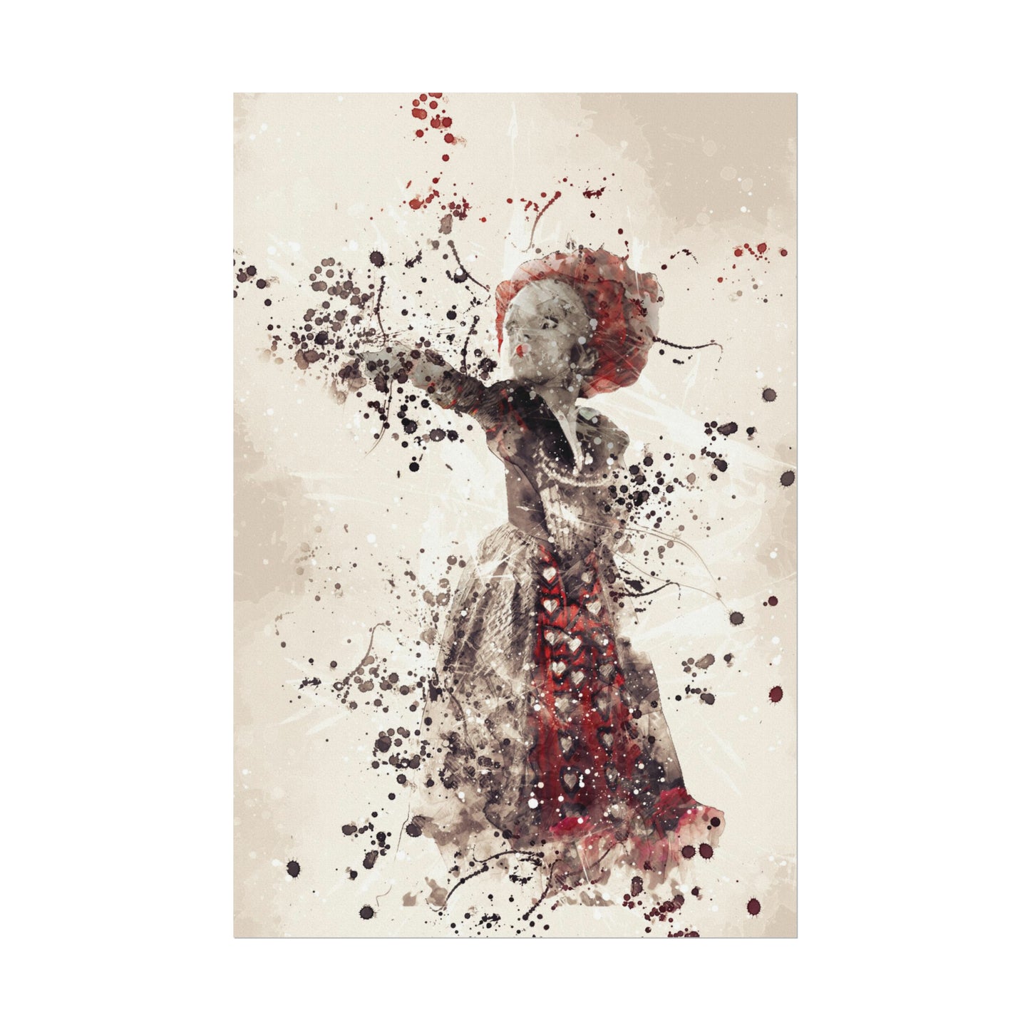 Queen of Hearts Art Poster