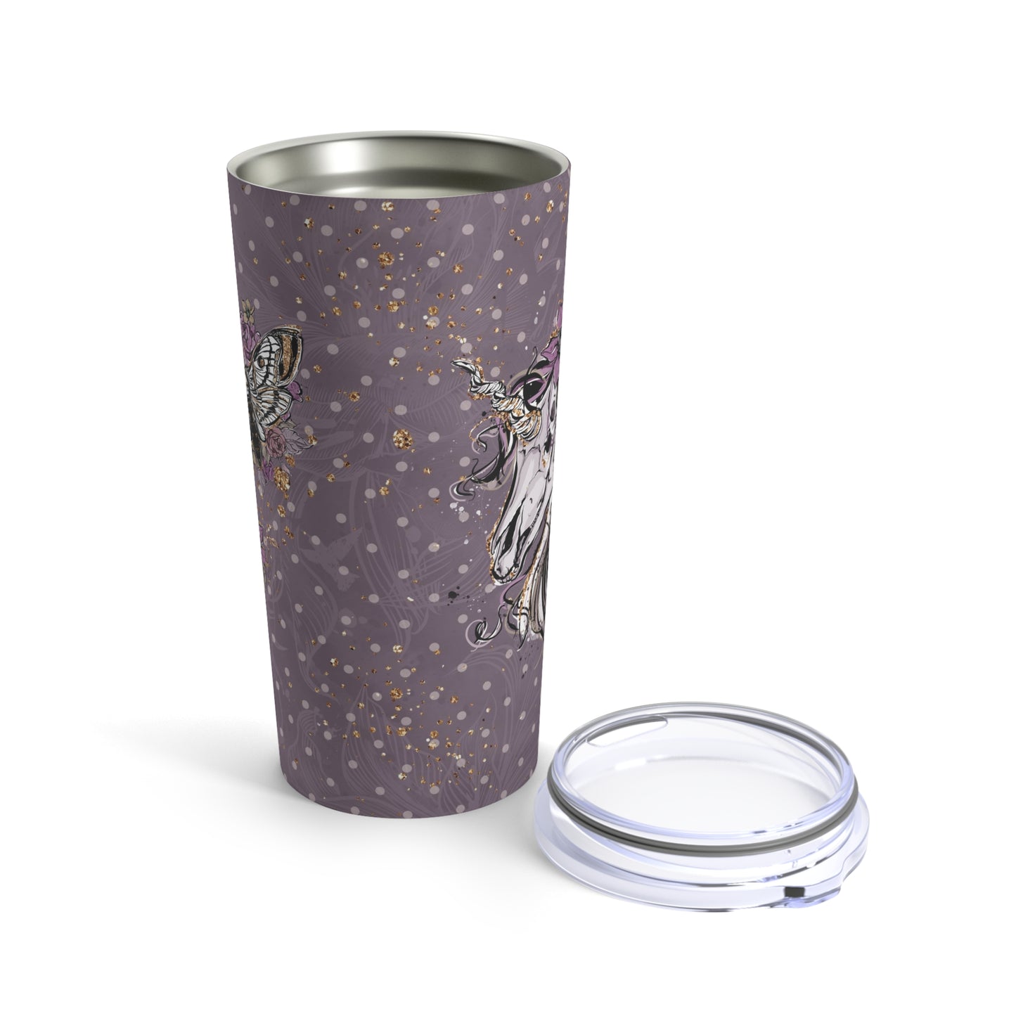 Veil & Bone: Regal Remains Travel Tumbler