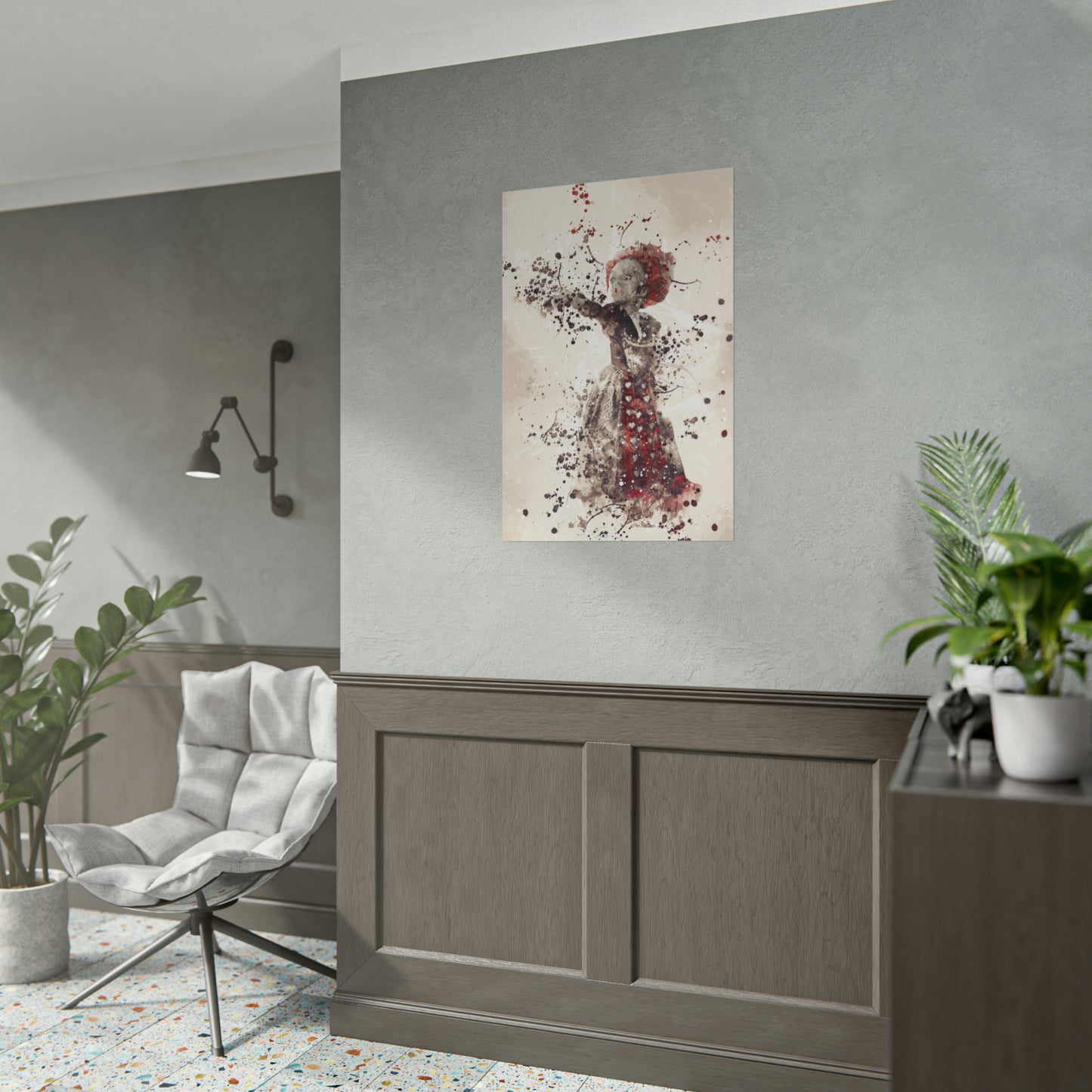Queen of Hearts Art Poster