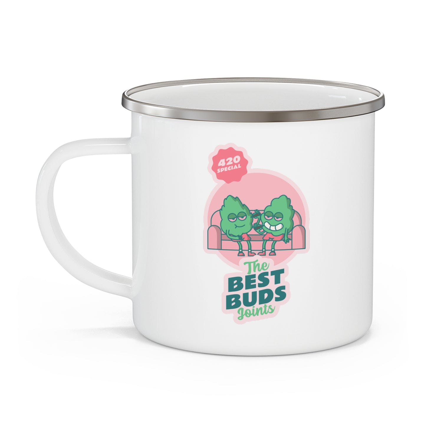 Best Buds Enamel Mug