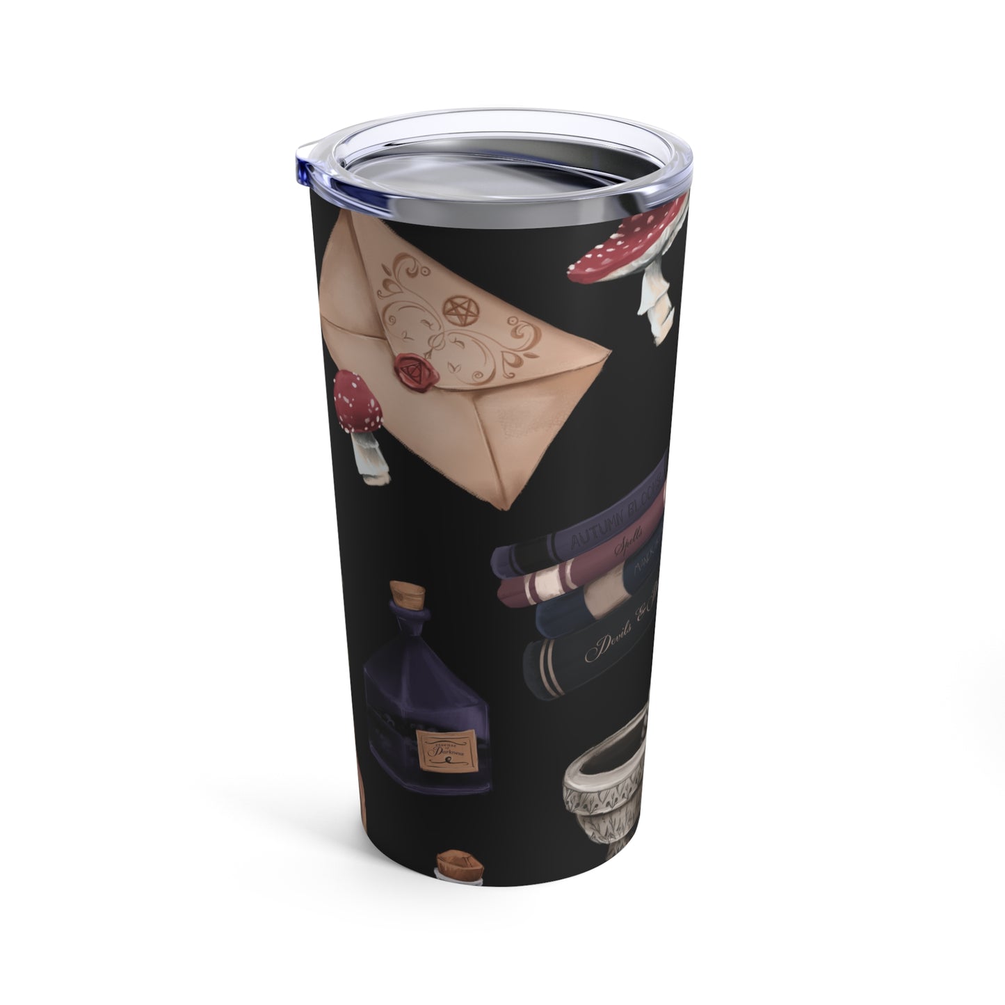 Whispers of Magic: Enchanting Watercolor Witches Witches Brew Tumbler