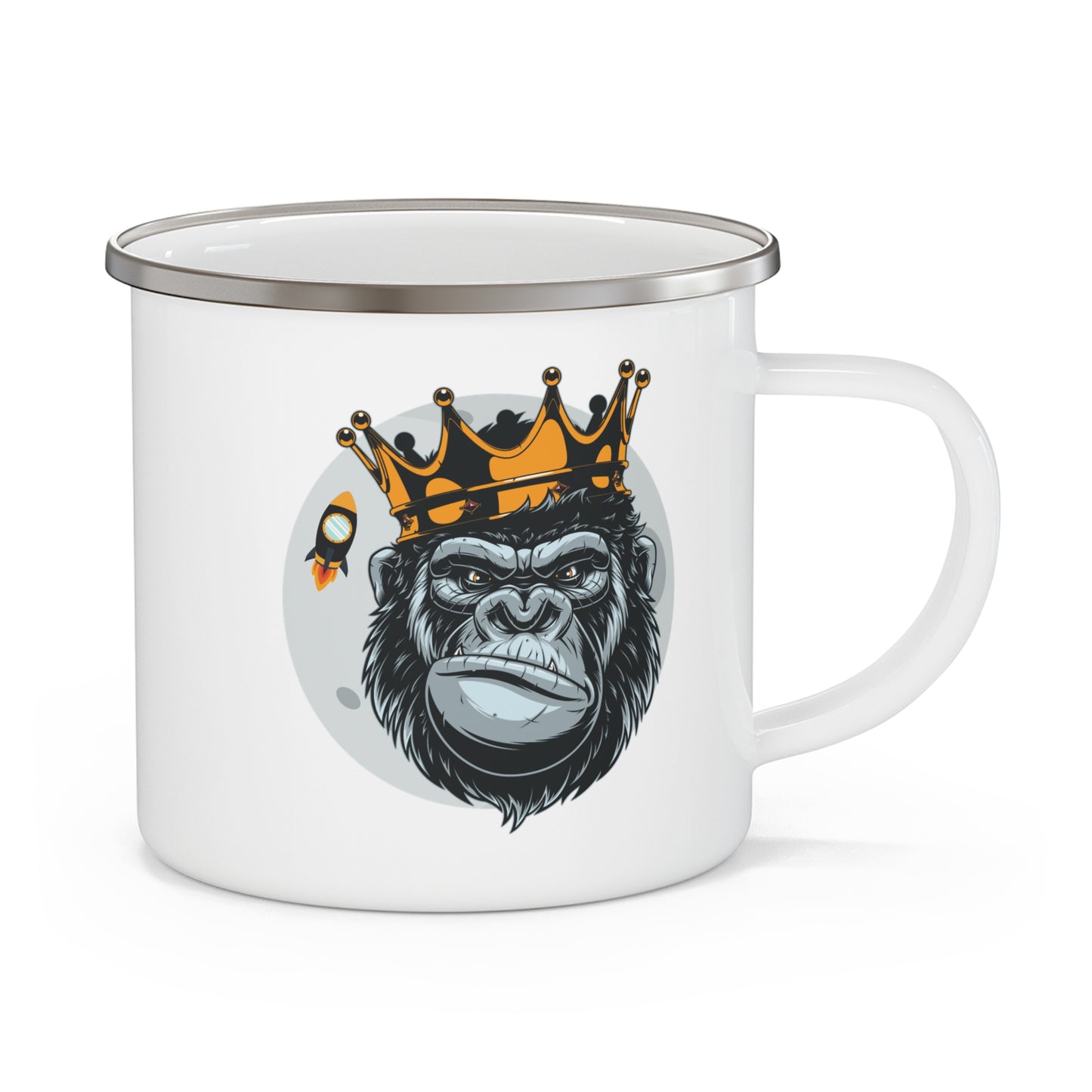 To the Moon Enamel Mug