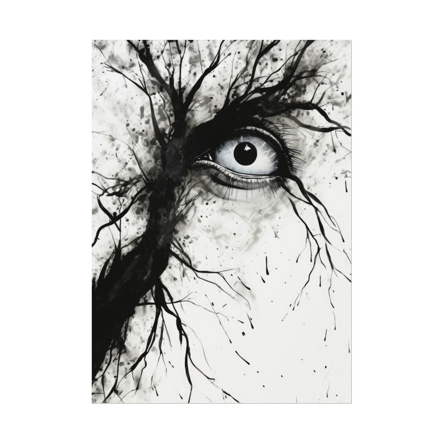 Haunting Stare Art Poster