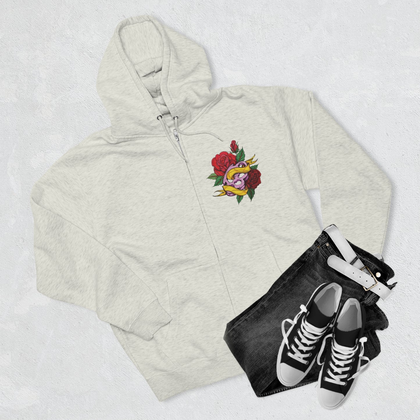 She's a Fighter Full Zip Hoodie