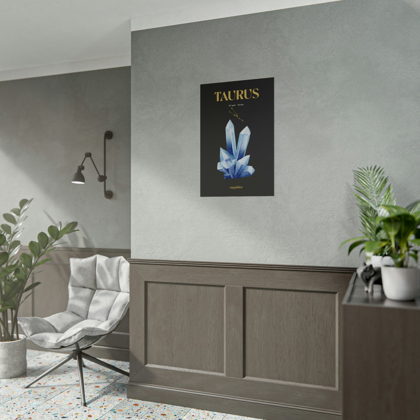 Taurus Birthstone Poster