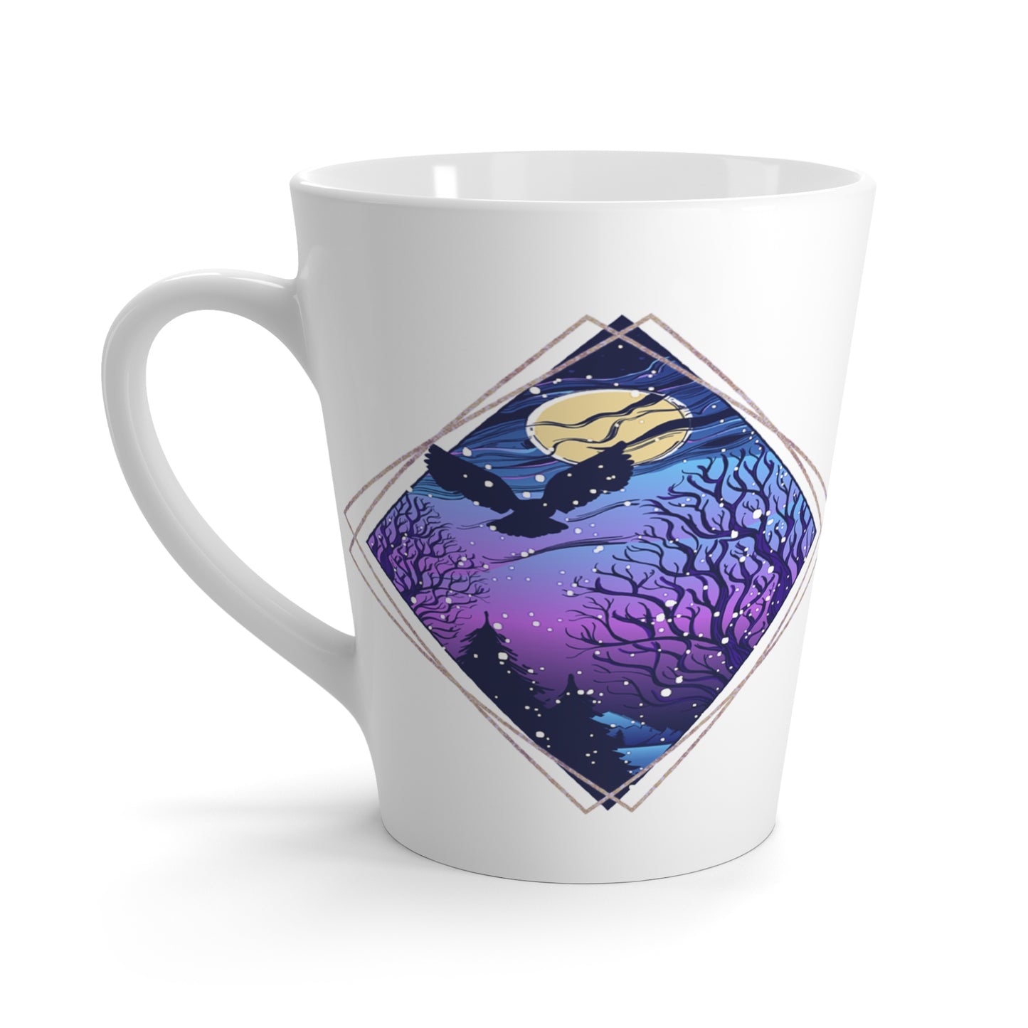 Custom Star Map Latte Mug