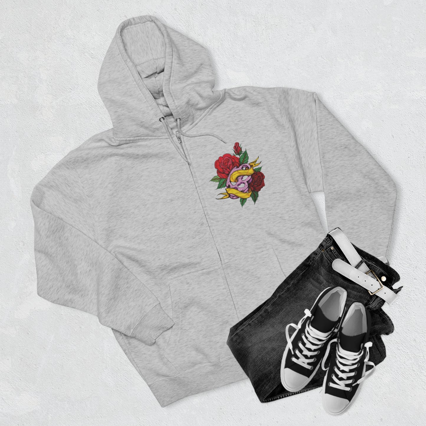 She's a Fighter Full Zip Hoodie