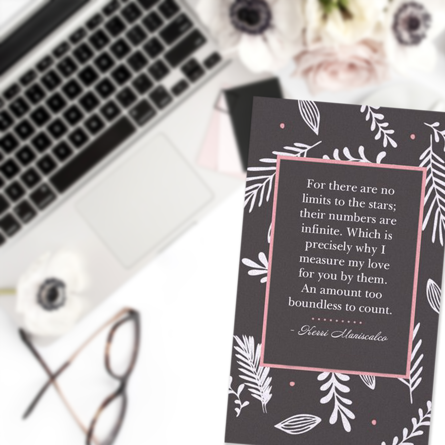 Cresswell Wedding Mini Bookmark