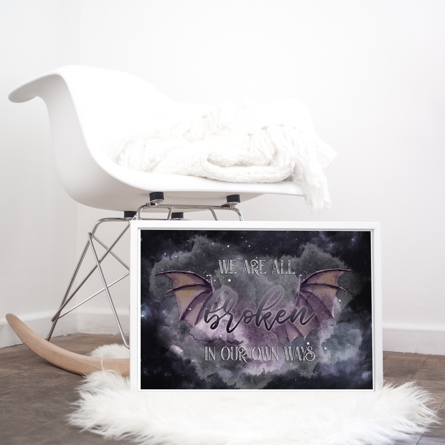 Broken Art Poster
