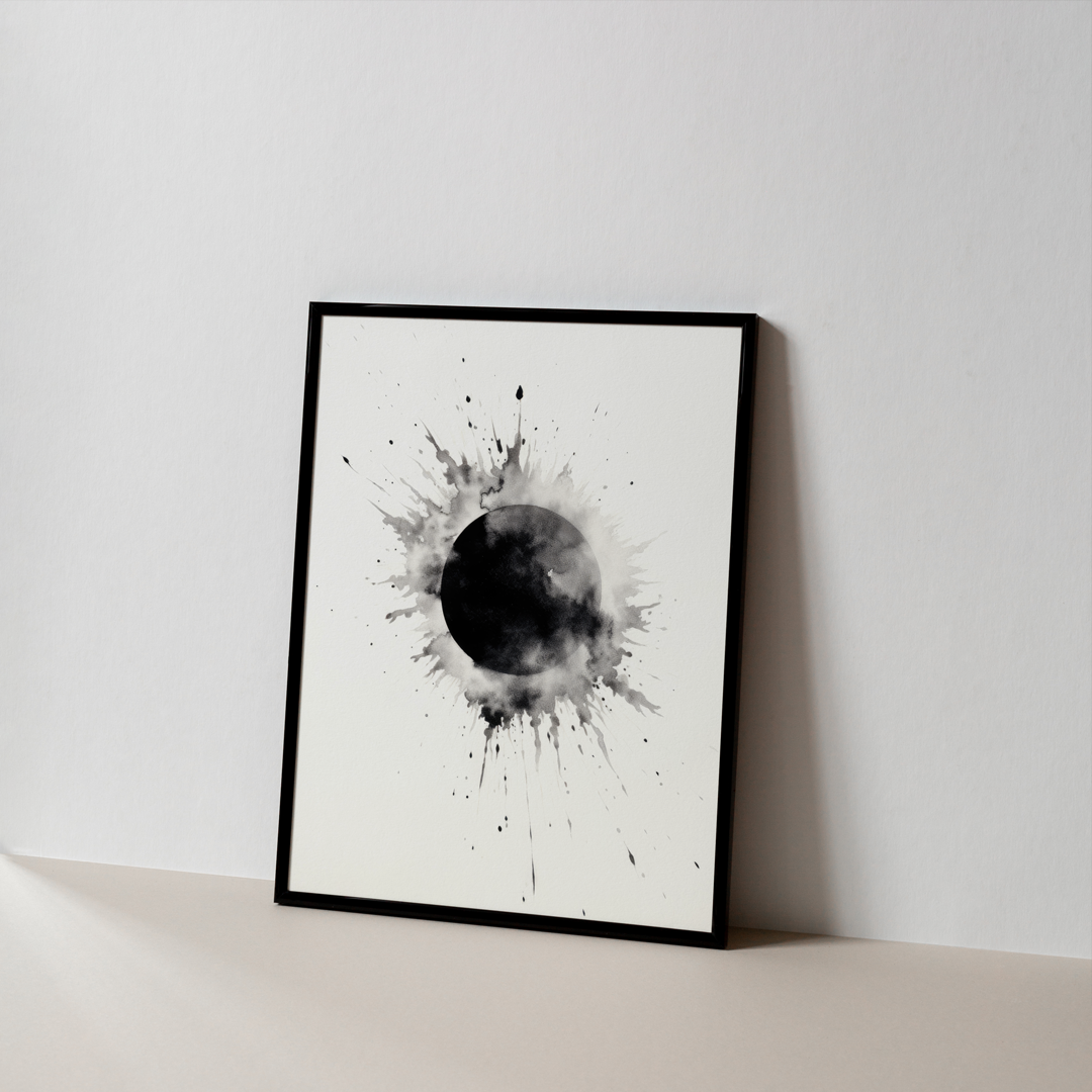Eclipse Art Poster