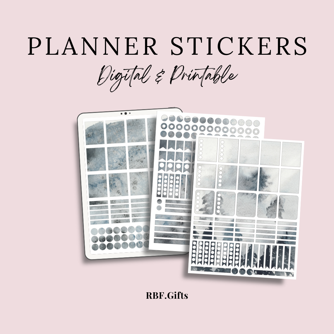 Evergreen Planner Sticker Bundle