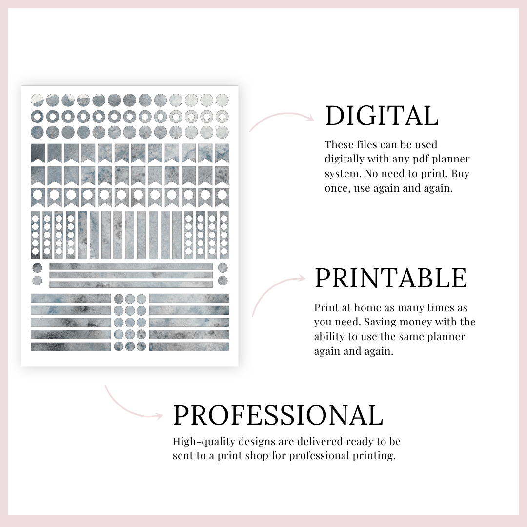 Evergreen Planner Sticker Bundle