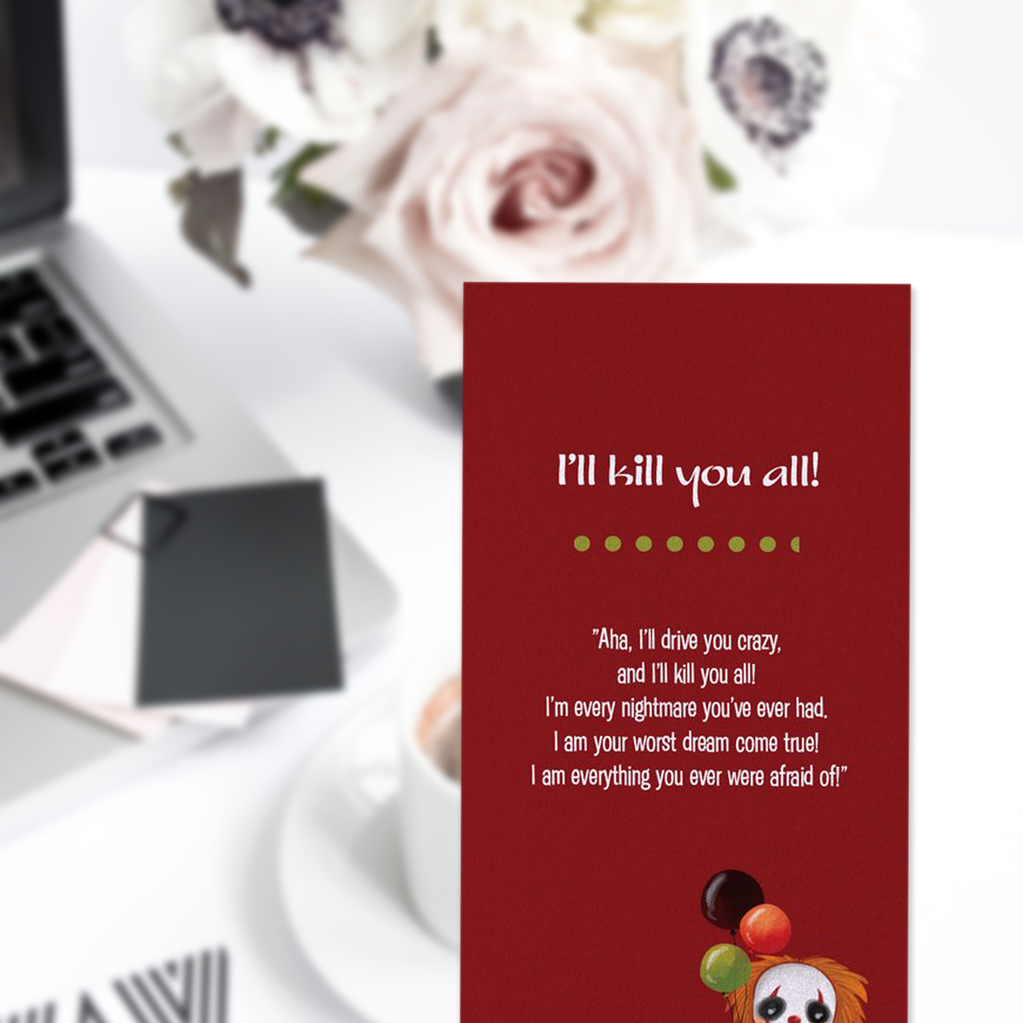 Pennywise Mini Bookmark
