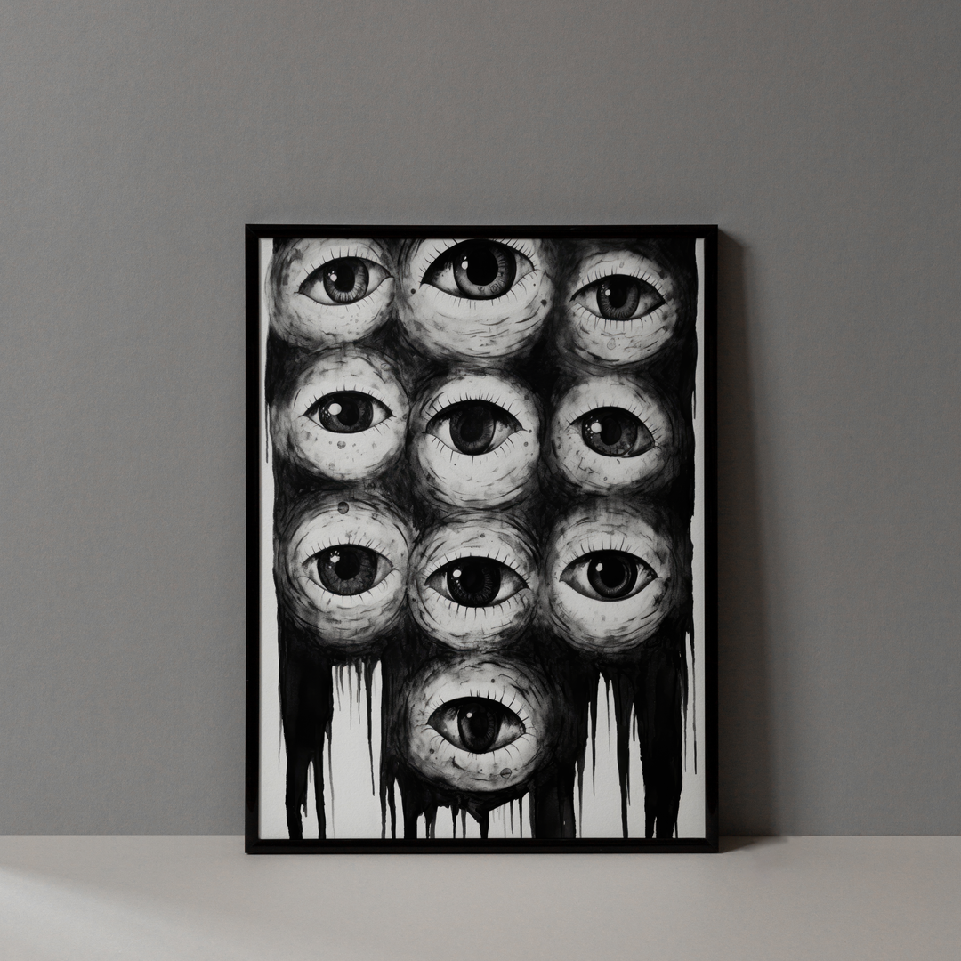 Pixels of Obsession Art Poster