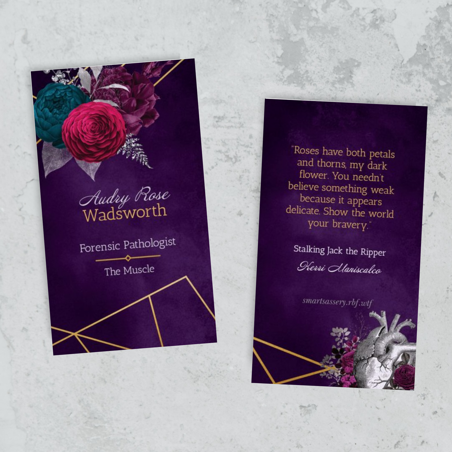 Audrey Rose Mini Bookmark