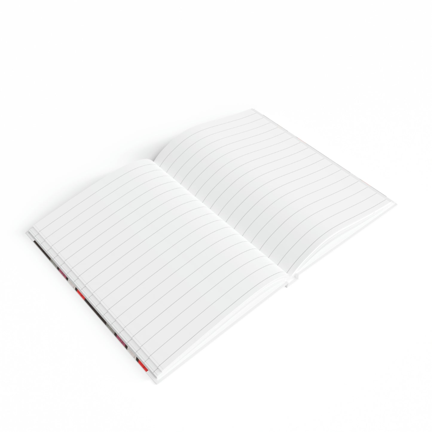 Creepy Girl Journal - Ruled Line