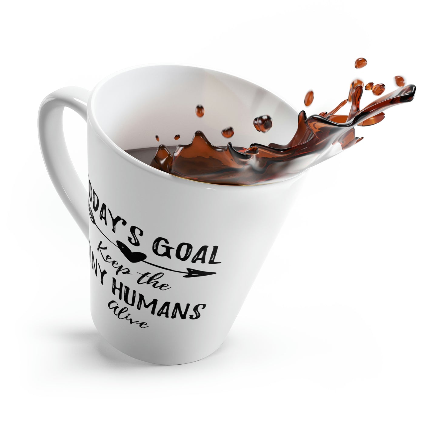 Today's Goal Latte Mug