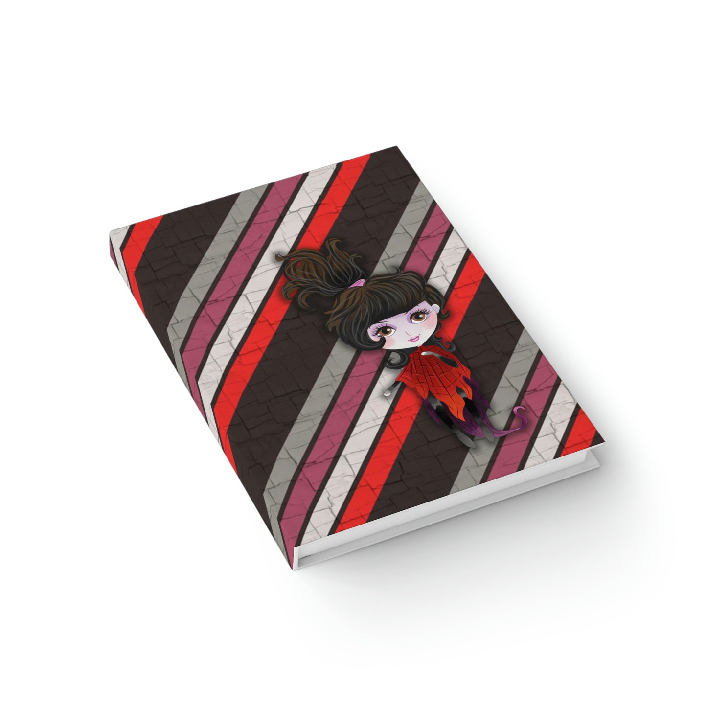 Creepy Girl Journal - Blank