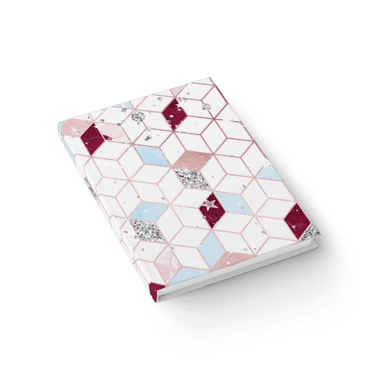 Rose Gold Cube Journal - Blank