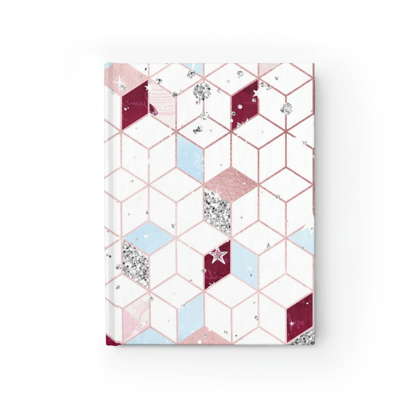 Rose Gold Cube Journal - Blank