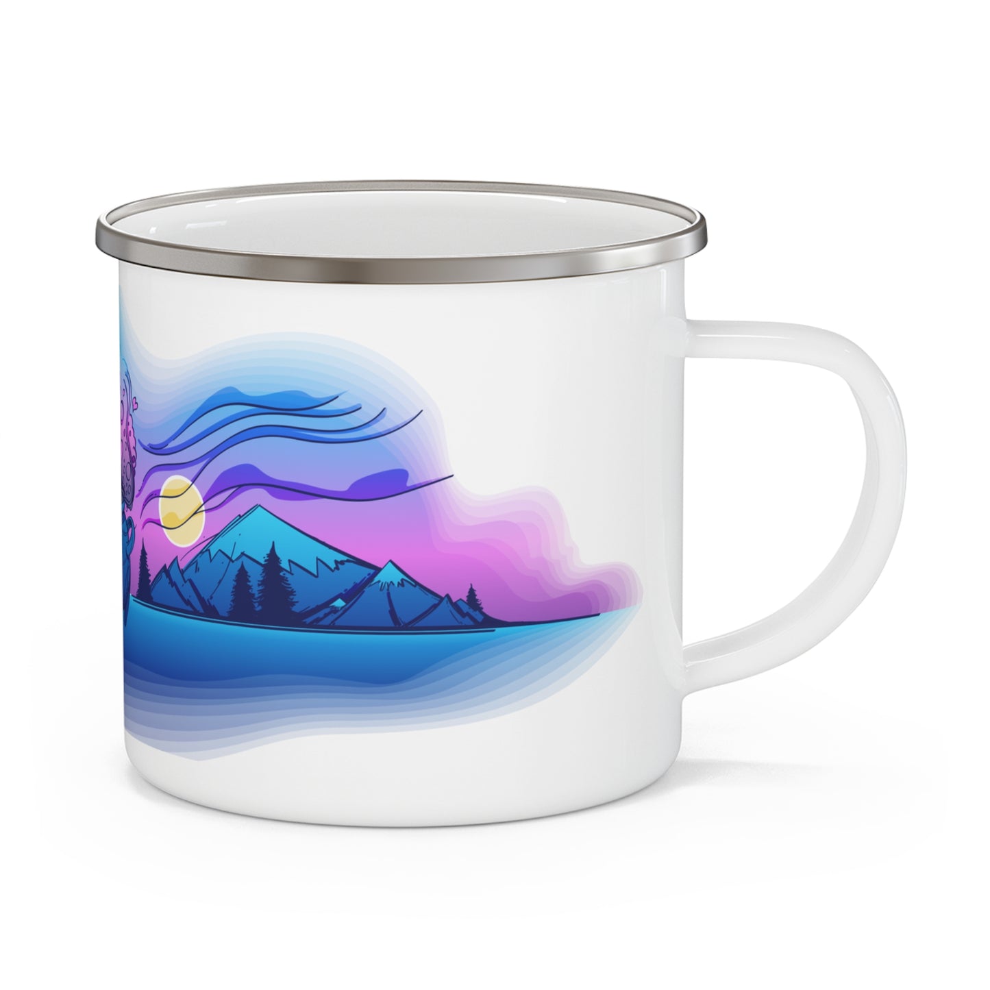 Morning Magic Enamel Mug