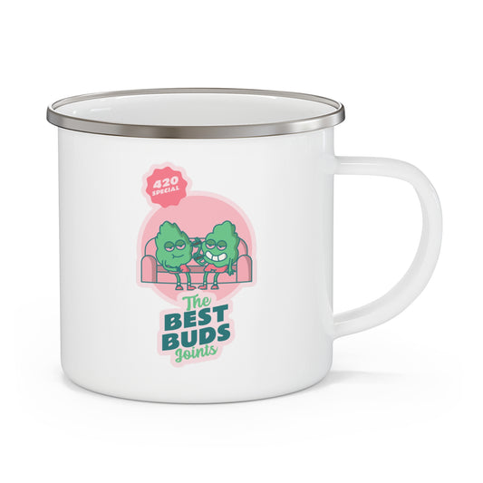 Best Buds Enamel Mug