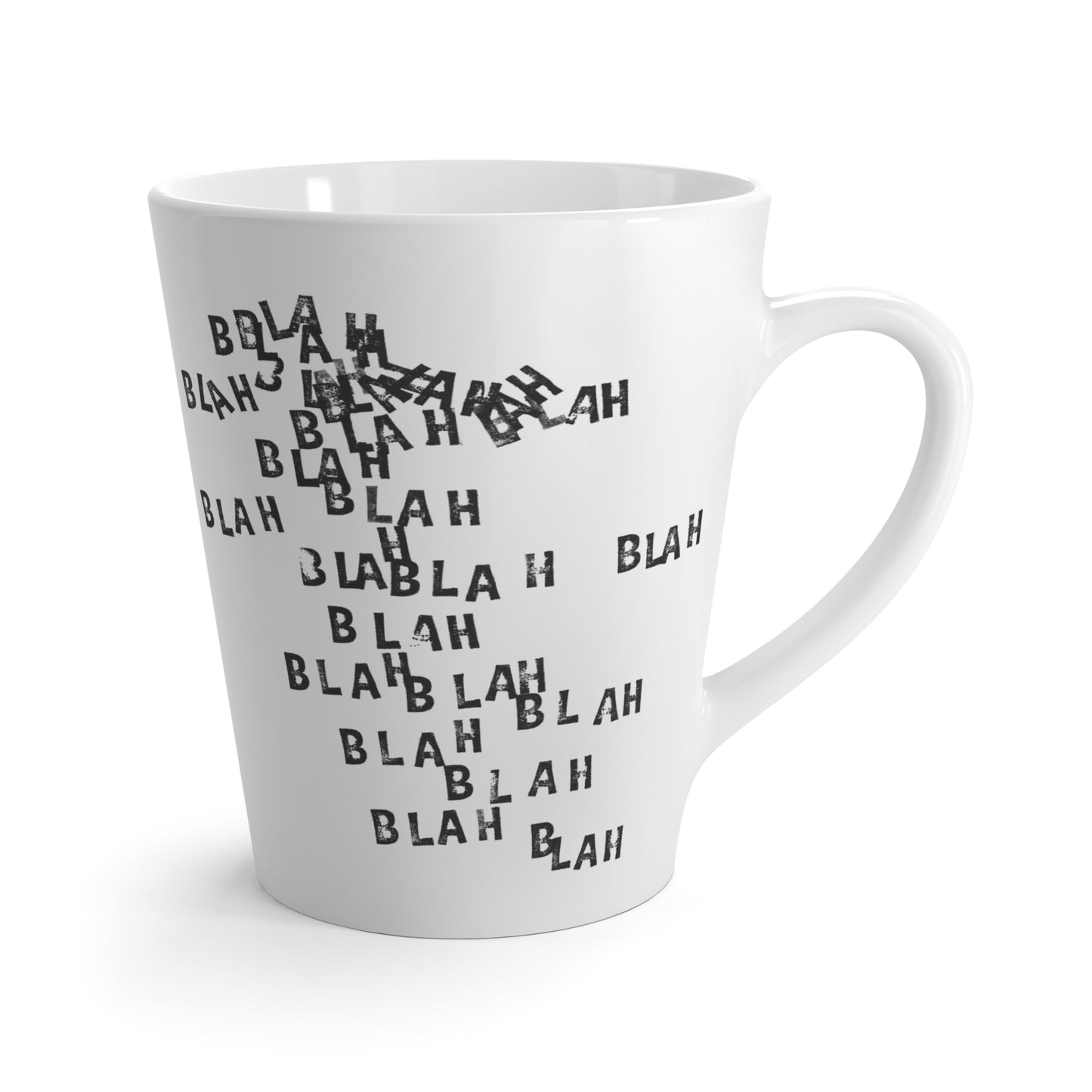 Blah Blah Blah Latte Mug