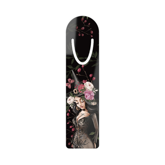 Whispers of Magic: Enchanting Watercolor Witches Witchy Beauty Bookmark