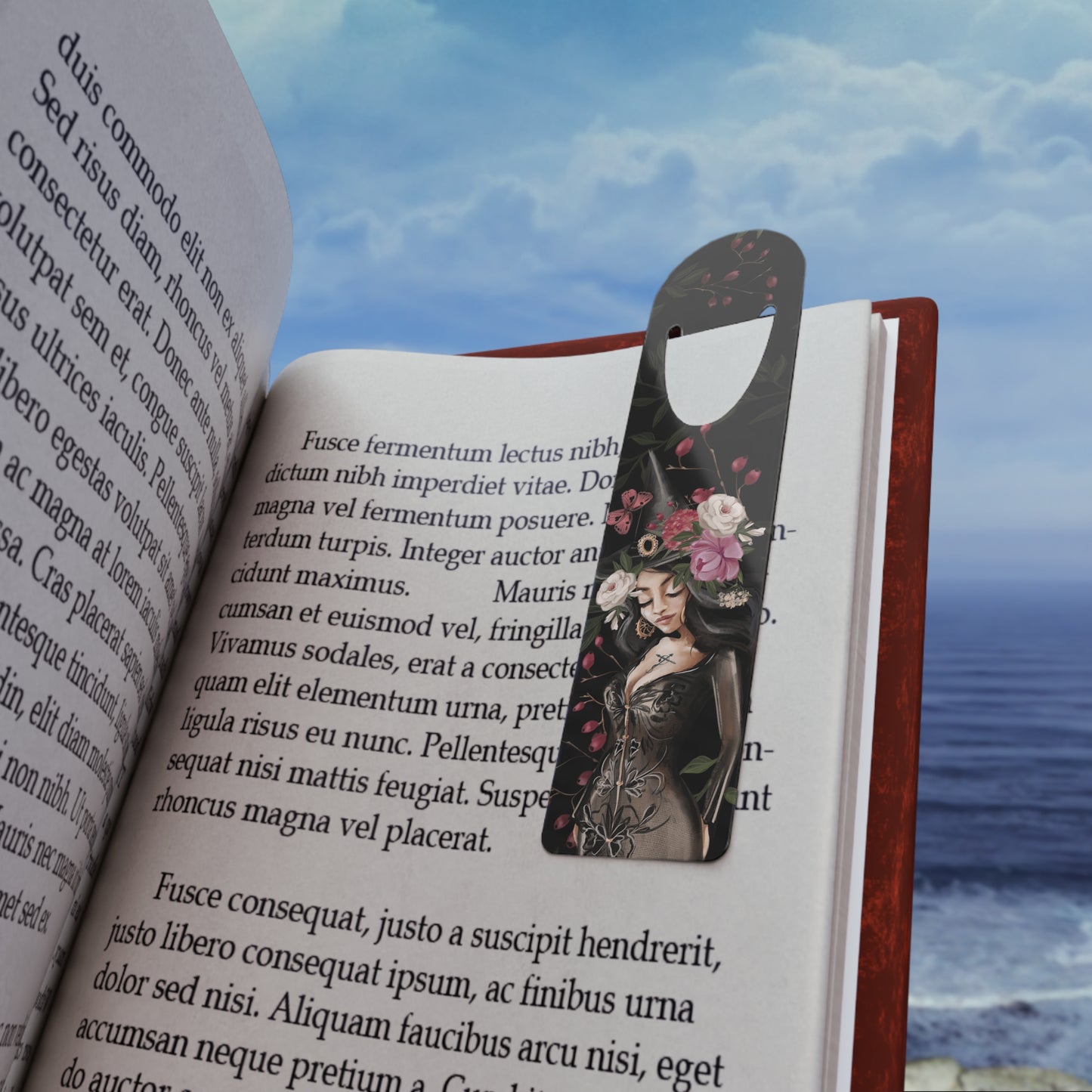 Whispers of Magic: Enchanting Watercolor Witches Witchy Beauty Bookmark