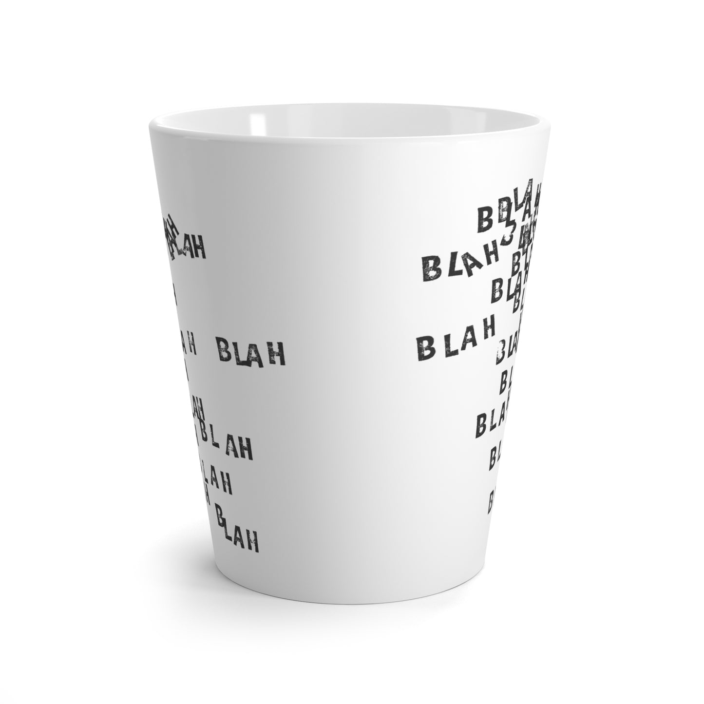 Blah Blah Blah Latte Mug