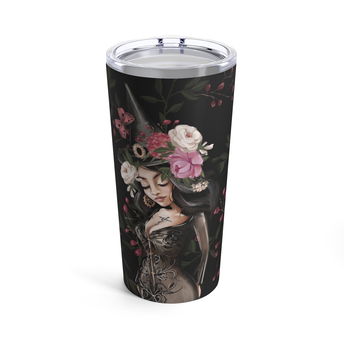 Whispers of Magic: Enchanting Watercolor Witches Witchy Beauty Tumbler