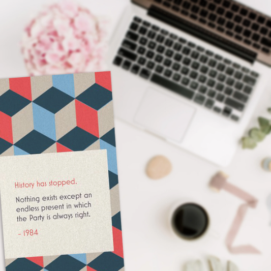Orwell Party Mini Bookmark