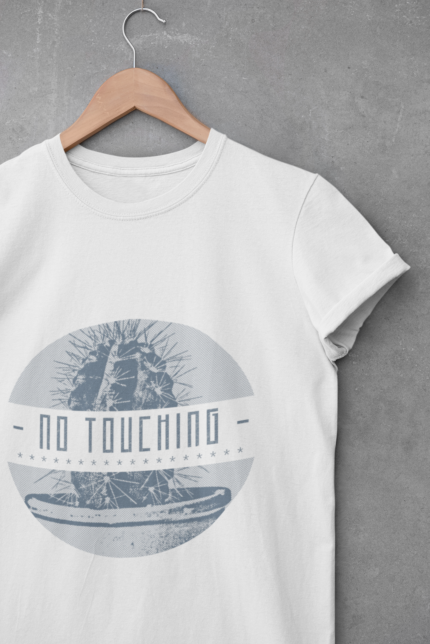 Cactus Says No Touching Tee