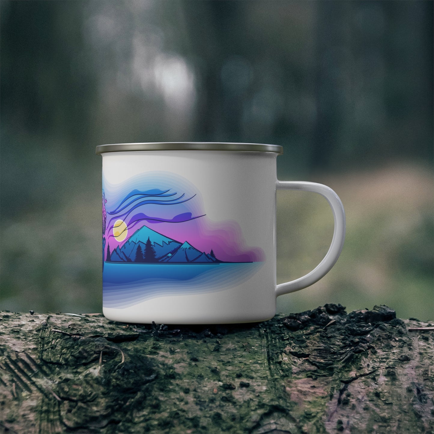 Morning Magic Enamel Mug