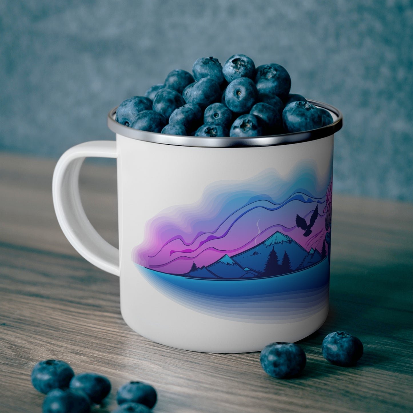 Morning Magic Enamel Mug