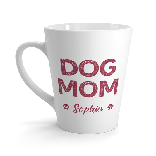 Dog Mom Latte Mug