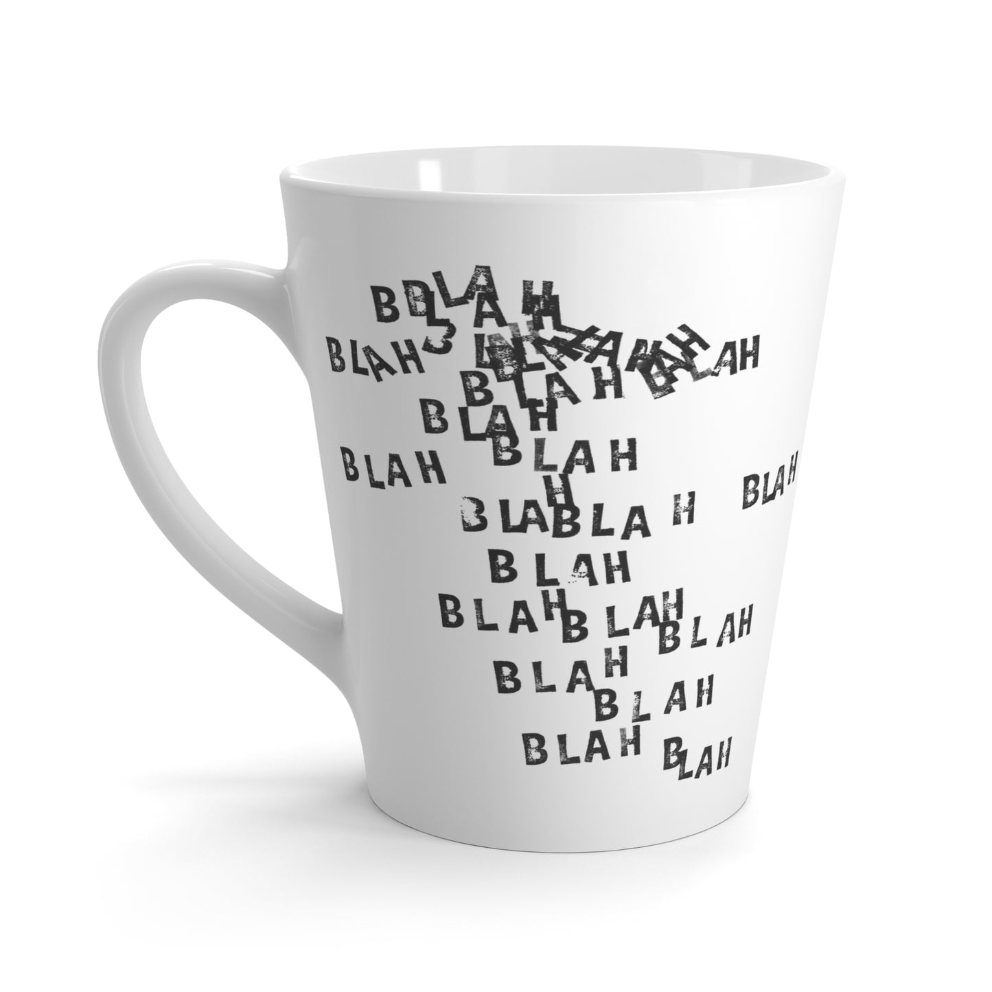 Blah Blah Blah Latte Mug