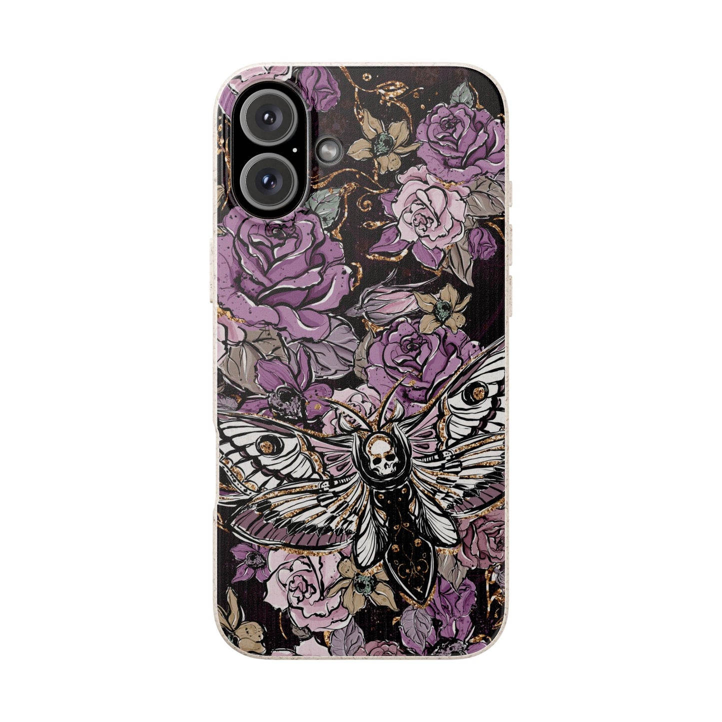 Gilded Shadows: Elegance in the Macabre Dusk's Embrace Eco-Friendly Biodegradable Phone Case