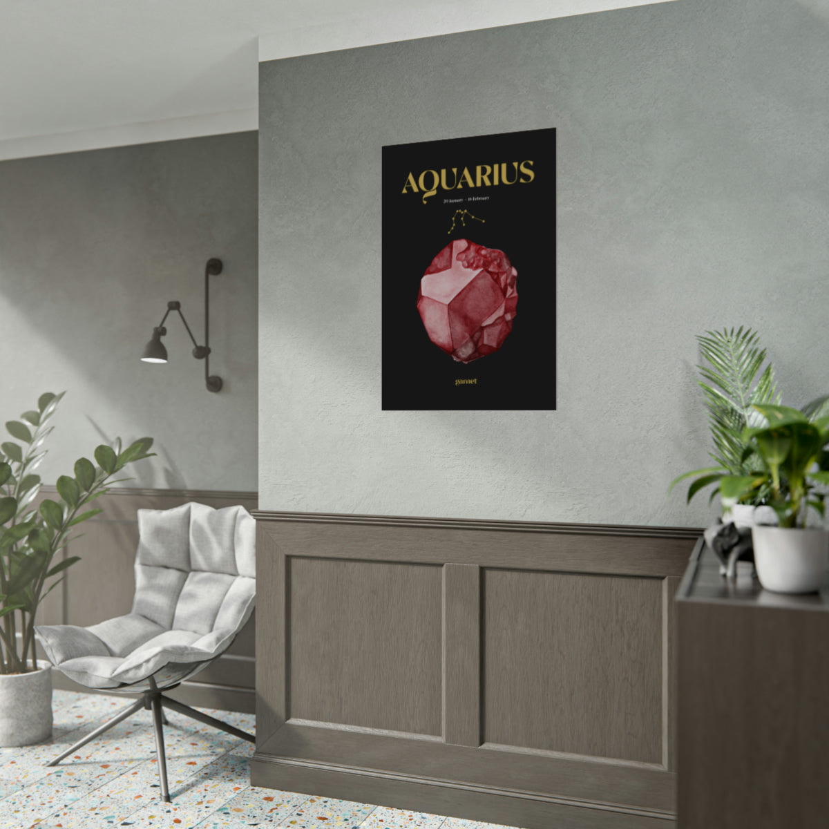 Aquarius Art Poster