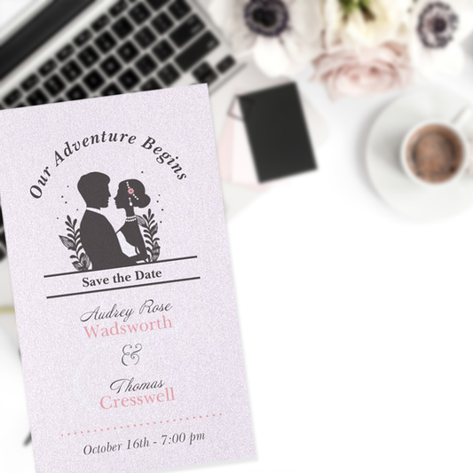 Cresswell Wedding Mini Bookmark