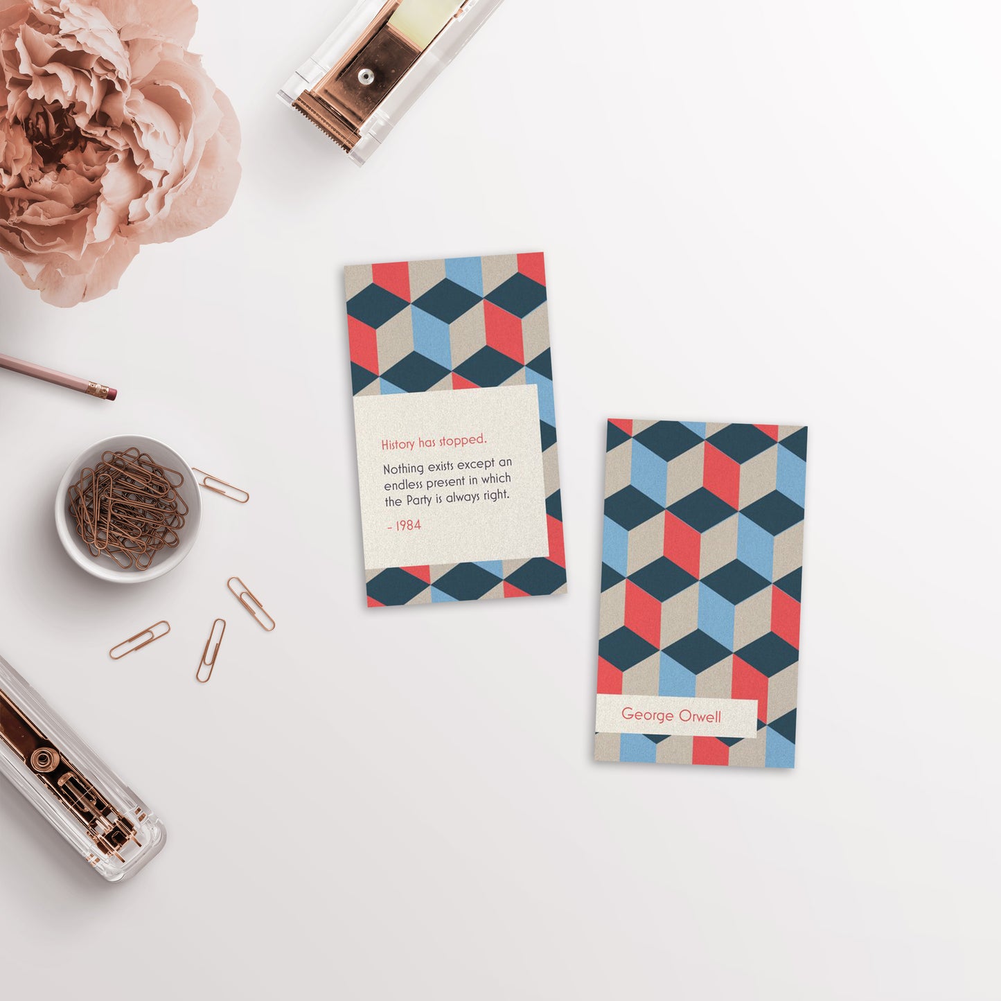 Orwell Party Mini Bookmark