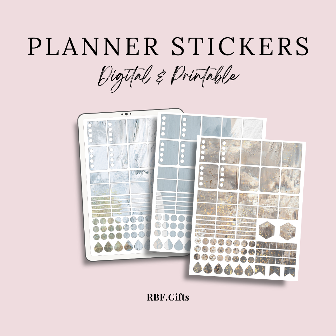 Painted Nature Planner Sticker Bundle